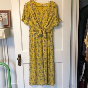 Gianni Bini- yellow jumpsuit